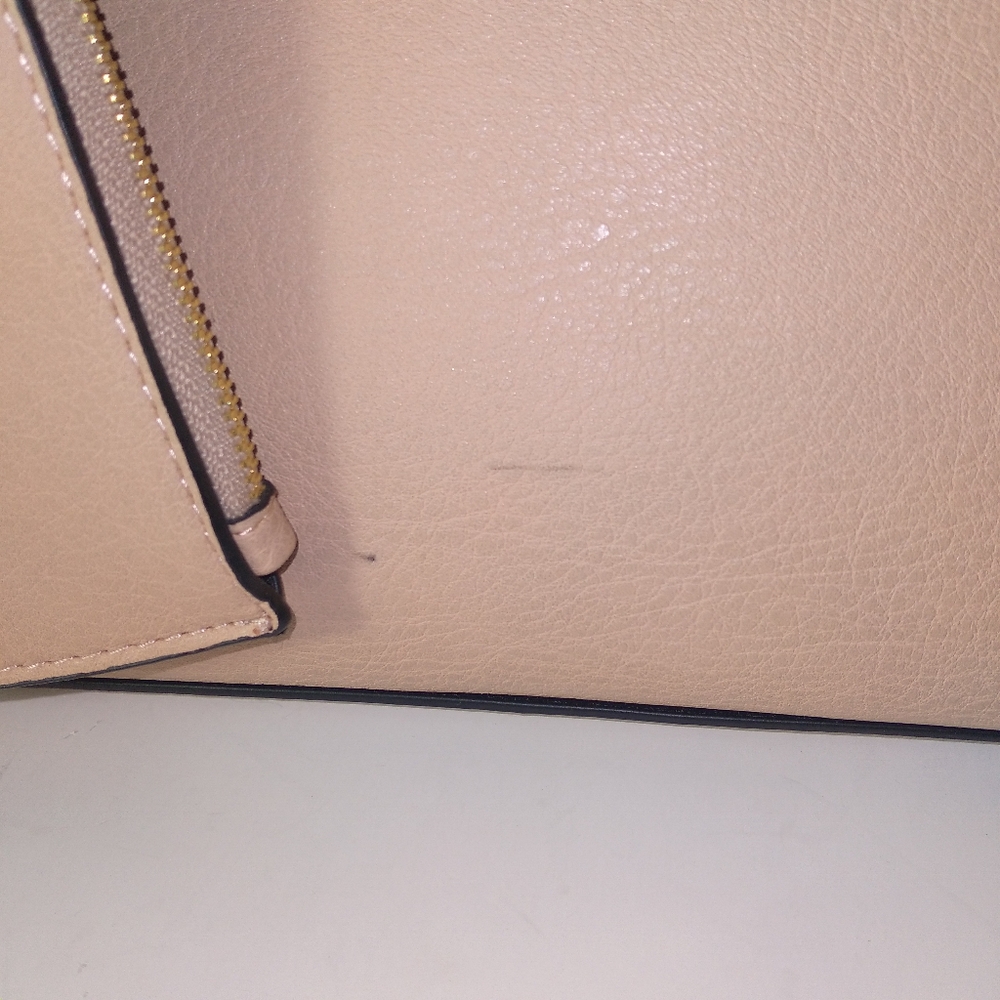 Dune London Pink/Rose Gold Faux Snakeskin Print Hand-Held Bag - Picture 6 of 17